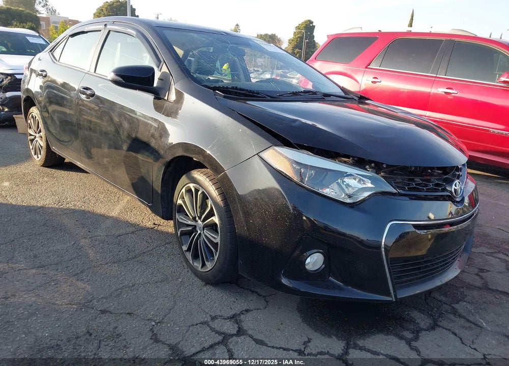 2014 TOYOTA COROLLA S PLUS VIN: 5YFBURHE1EP078981