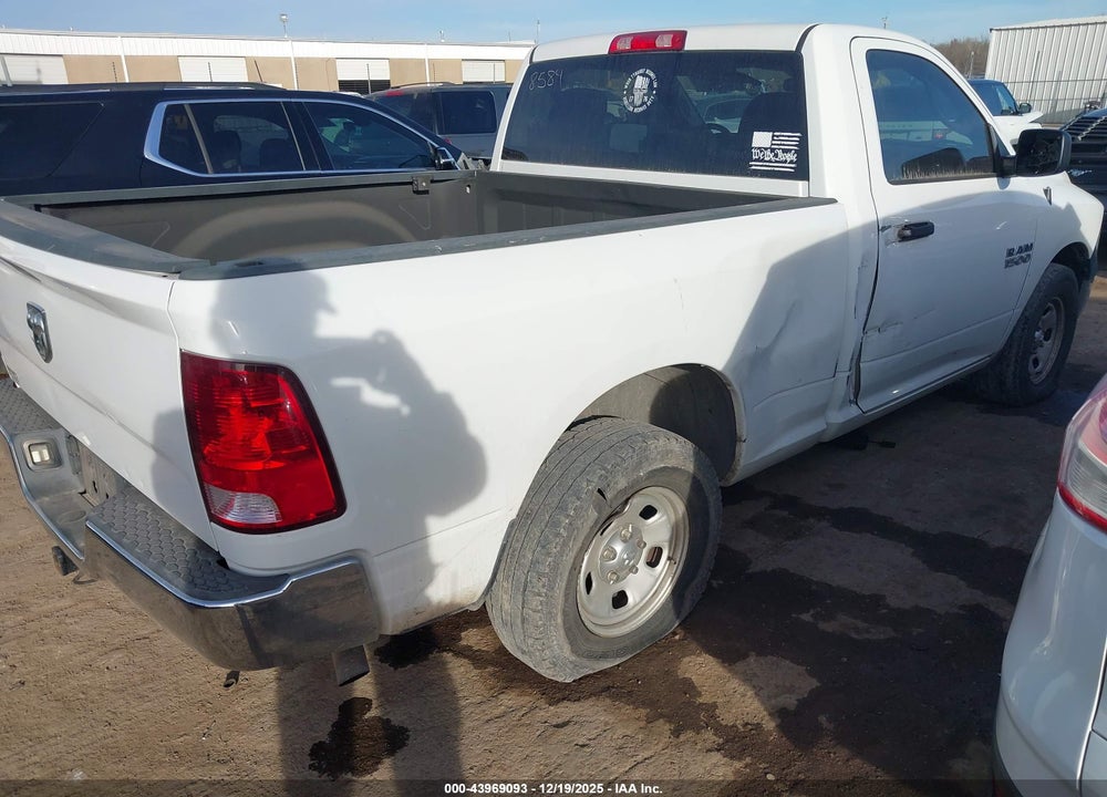 2017 RAM 1500 TRADESMAN  4X2 6'4 BOX VIN: 3C6JR6AG7HG548584