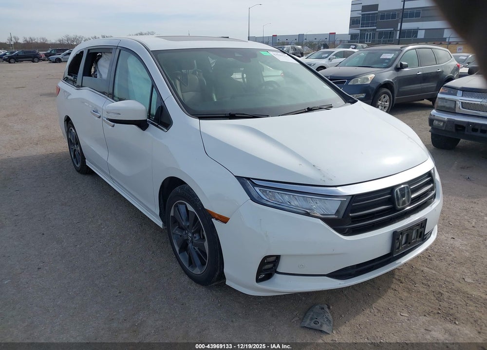 2022 HONDA ODYSSEY ELITE VIN: 5FNRL6H97NB062959