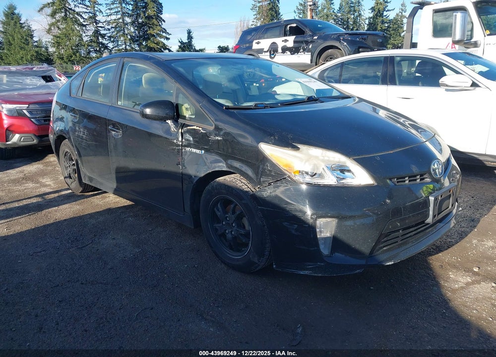 2012 TOYOTA PRIUS TWO VIN: JTDKN3DU9C5512470