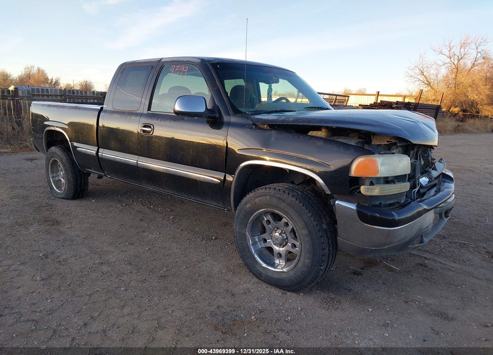 1999 GMC SIERRA 1500 SLE VIN: 2GTEK19T6X1545976