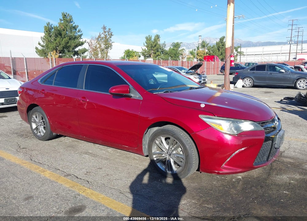 2016 TOYOTA CAMRY SE VIN: 4T1BF1FK4GU515698