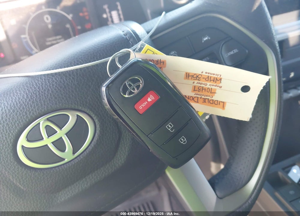 2025 TOYOTA 4RUNNER SR5 VIN: JTEVA5BR7S5010828