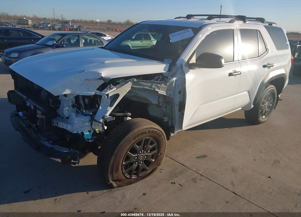 2025 TOYOTA 4RUNNER SR5 VIN: JTEVA5BR7S5010828