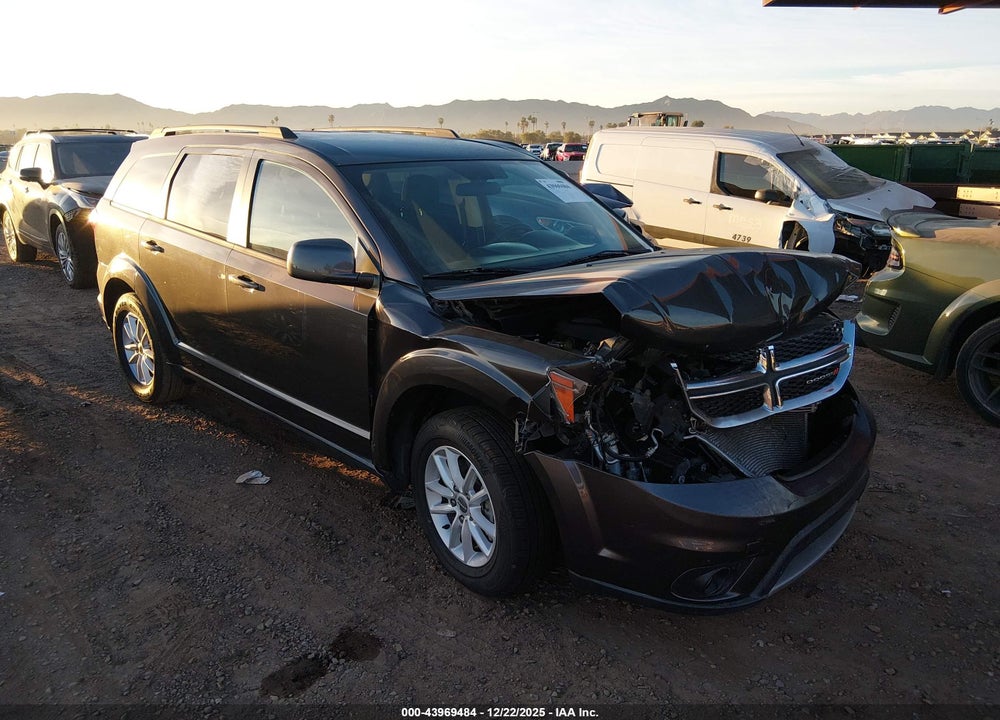 2016 DODGE JOURNEY SXT VIN: 3C4PDCBG5GT181625