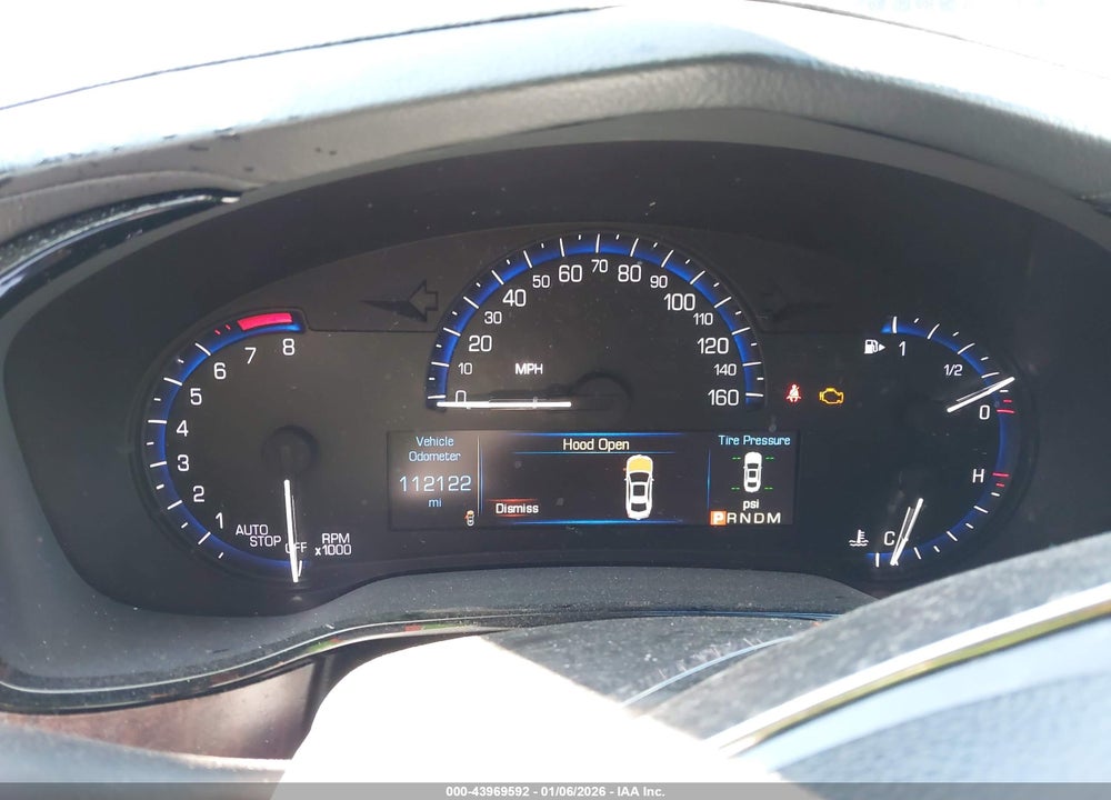 2016 CADILLAC CTS STANDARD VIN: 1G6AP5SX7G0105543