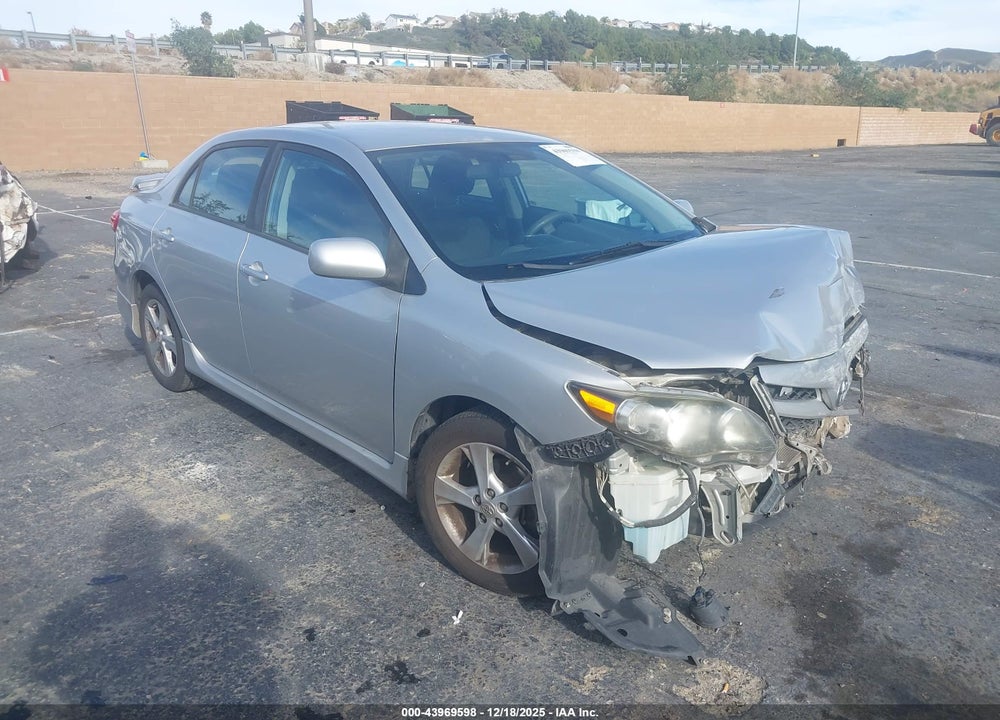 2012 TOYOTA COROLLA S VIN: 5YFBU4EE1CP036170