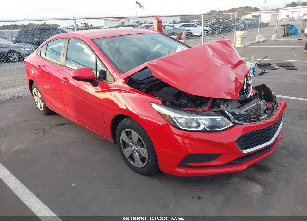 2017 CHEVROLET CRUZE LS AUTO VIN: 1G1BC5SM8H7244942