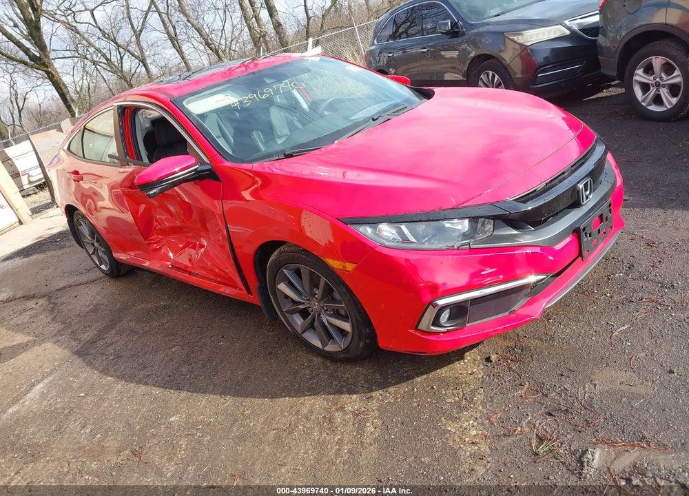 2019 HONDA CIVIC EX-L VIN: 2HGFC1F70KH650541