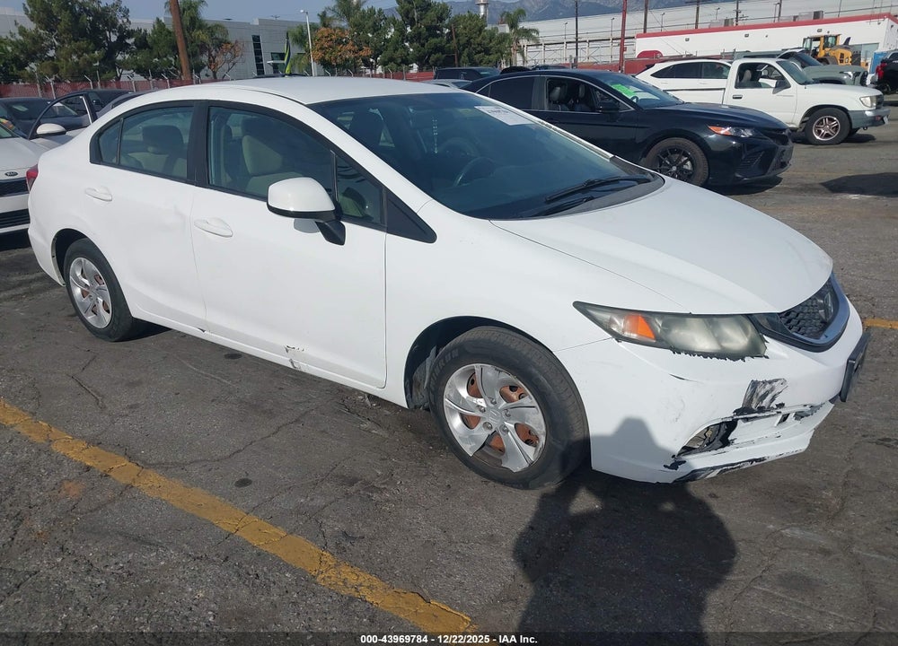 2013 HONDA CIVIC LX VIN: 19XFB2F53DE274261