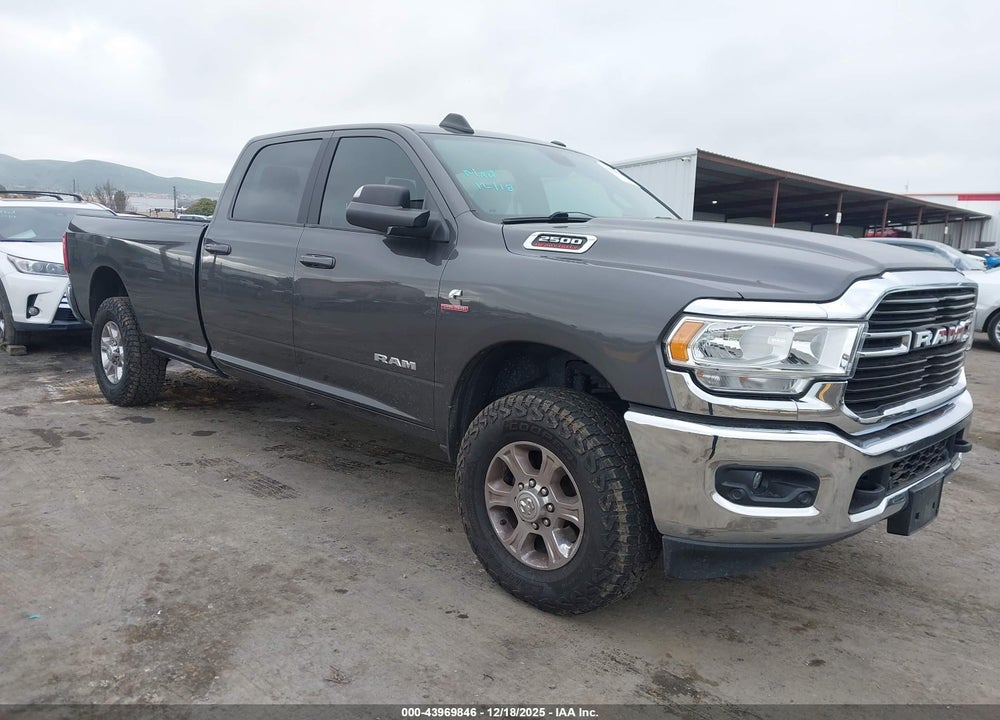 2021 RAM 2500 BIG HORN  4X4 8' BOX VIN: 3C6UR5JL8MG511672