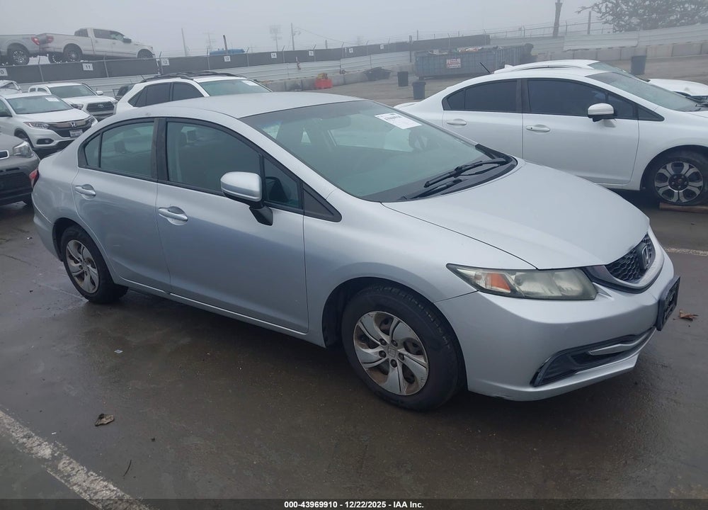 2014 HONDA CIVIC LX VIN: 19XFB2F57EE259473