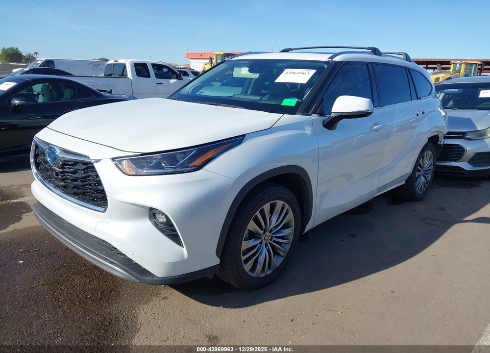 2022 TOYOTA HIGHLANDER HYBRID PLATINUM VIN: 5TDFARAH9NS012863