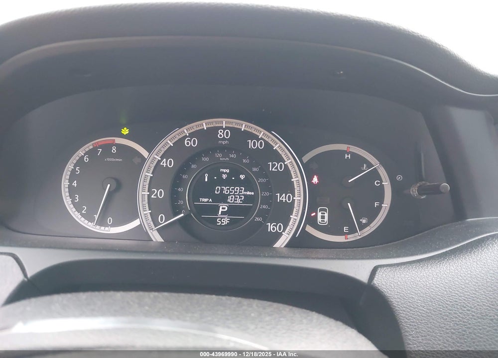 2013 HONDA ACCORD EX VIN: 1HGCR2F74DA023172