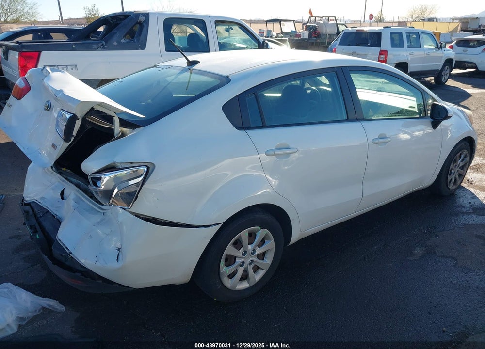 2015 KIA RIO LX VIN: KNADM4A33F6455580