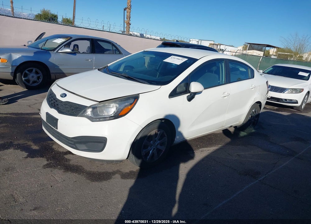 2015 KIA RIO LX VIN: KNADM4A33F6455580