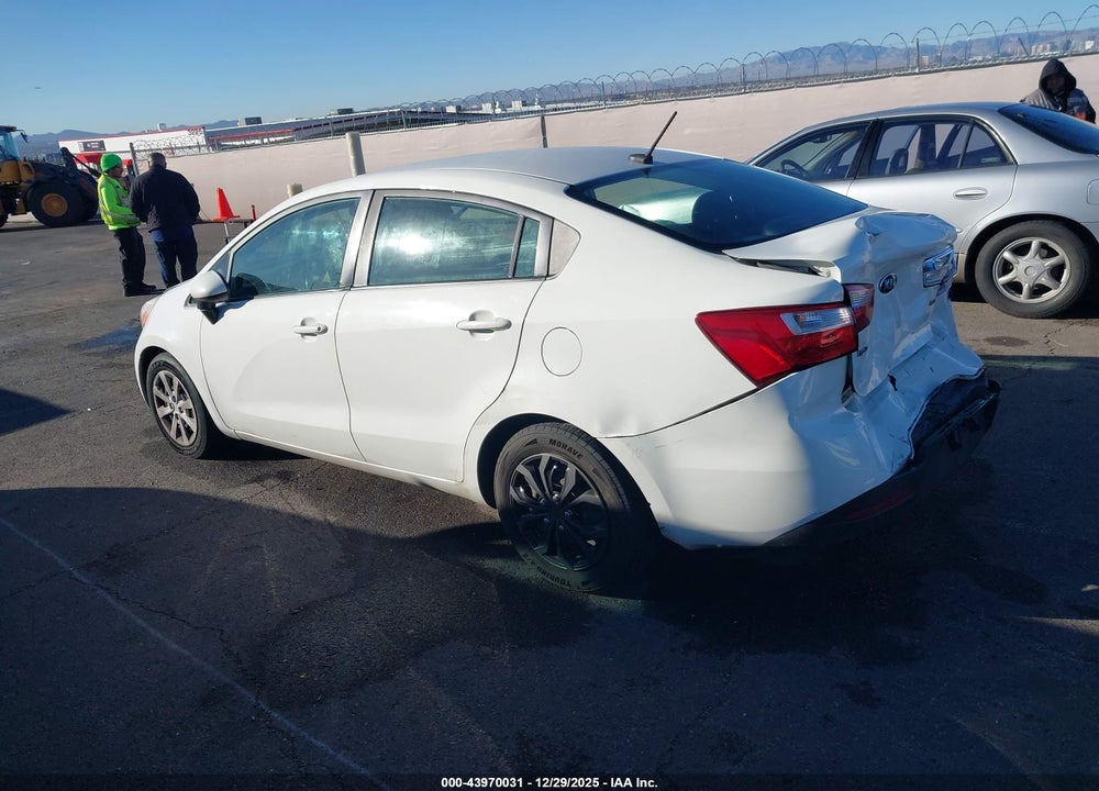 2015 KIA RIO LX VIN: KNADM4A33F6455580