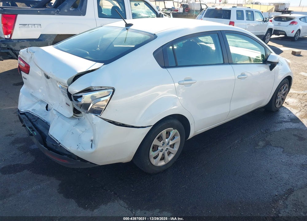 2015 KIA RIO LX VIN: KNADM4A33F6455580