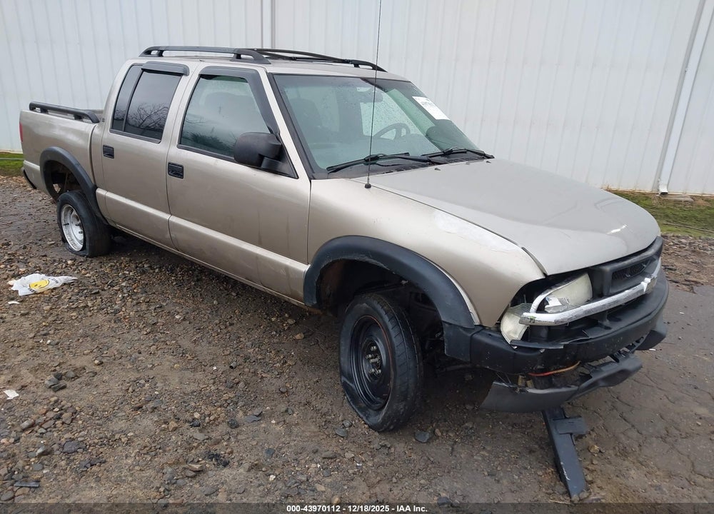 2003 CHEVROLET S-10 LS VIN: 1GCDT13X03K118341