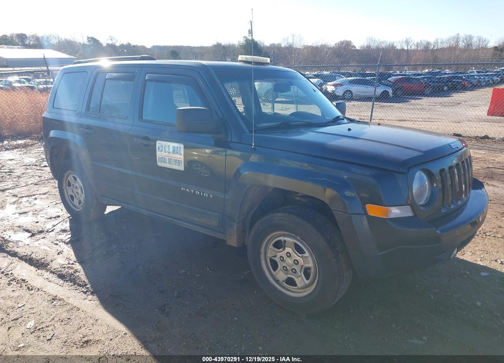2016 JEEP PATRIOT SPORT VIN: 1C4NJRBB7GD586561