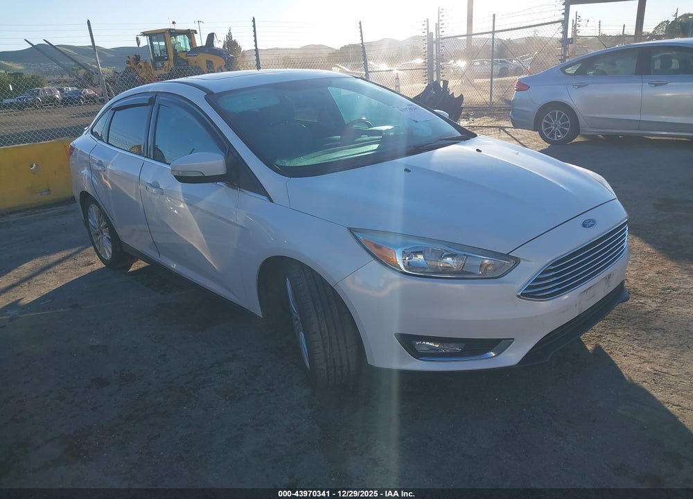 2017 FORD FOCUS TITANIUM VIN: 1FADP3J25HL291545