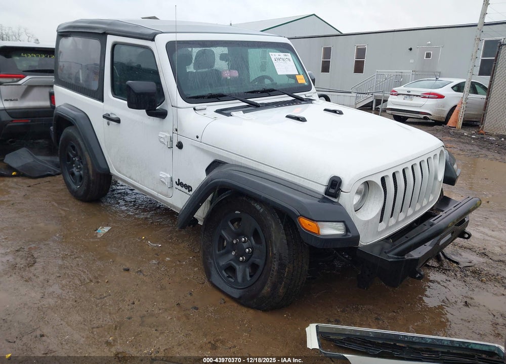 2023 JEEP WRANGLER 2-DOOR SPORT 4X4 VIN: 1C4GJXAN8PW640608