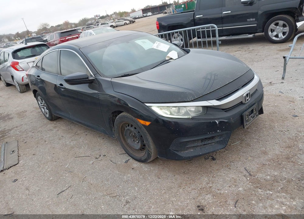 2017 HONDA CIVIC LX VIN: 19XFC2F59HE074424