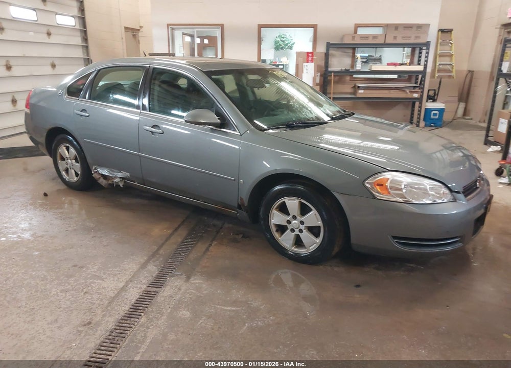 2008 CHEVROLET IMPALA LT VIN: 2G1WT58N581195388
