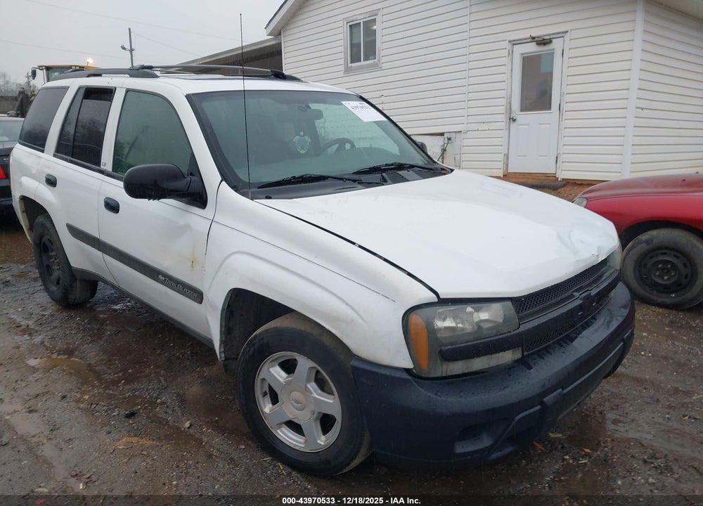 2003 CHEVROLET TRAILBLAZER LS VIN: 1GNDS13S432148988