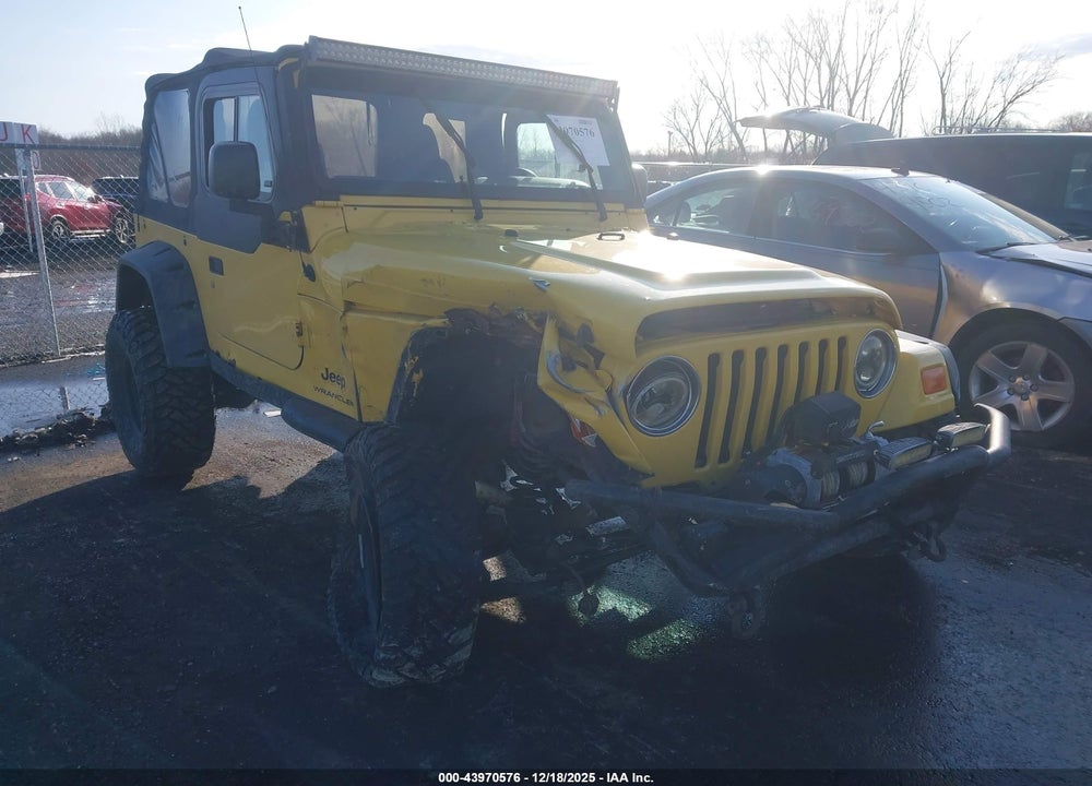 2006 JEEP WRANGLER X VIN: 1J4FA39S56P741882