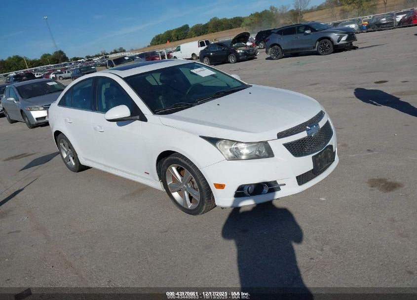 2013 CHEVROLET CRUZE 2LT AUTO VIN: 1G1PE5SB1D7185113
