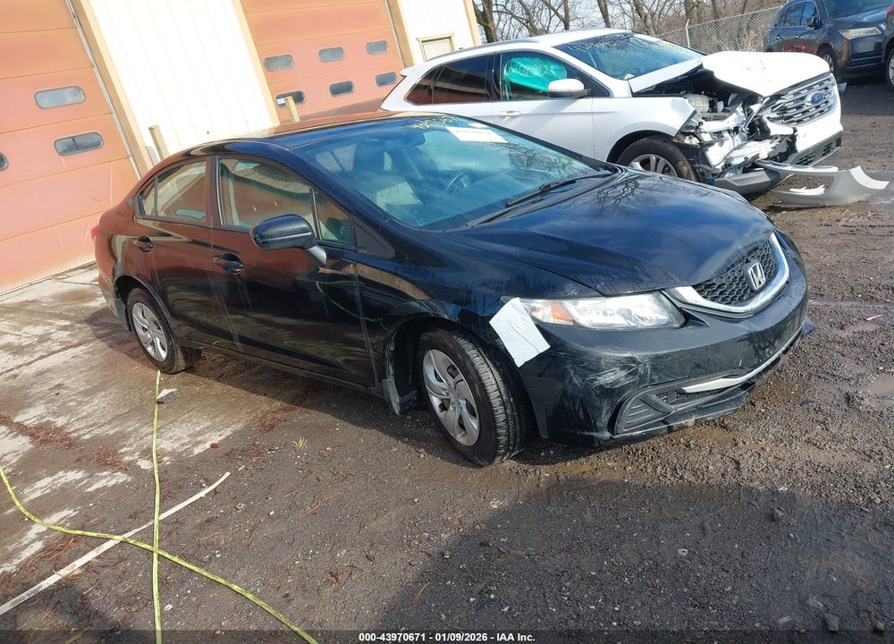 2015 HONDA CIVIC LX VIN: 19XFB2F55FE093763