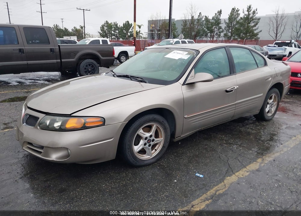 2002 PONTIAC BONNEVILLE SE VIN: 1G2HX54K224115254