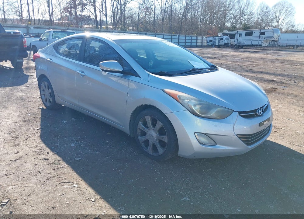 2012 HYUNDAI ELANTRA LIMITED (ULSAN PLANT) VIN: KMHDH4AEXCU288890