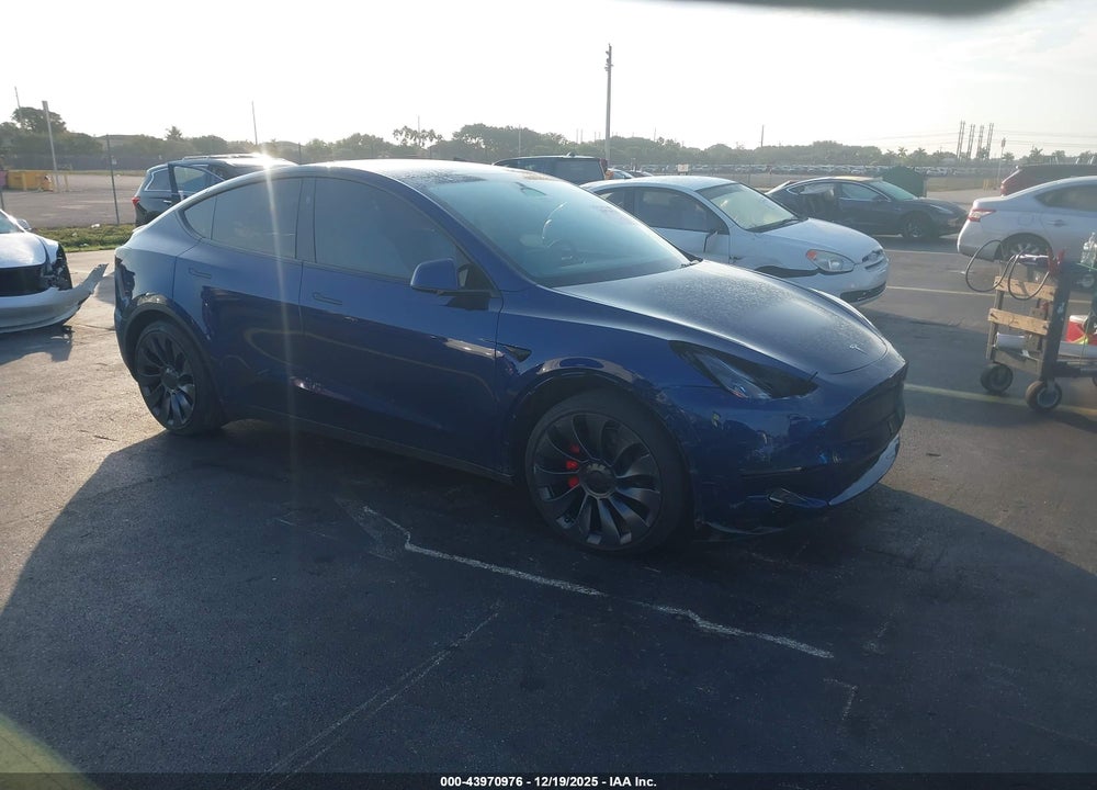2024 TESLA MODEL Y PERFORMANCE DUAL MOTOR ALL-WHEEL DRIVE VIN: 7SAYGDEF4RA312033