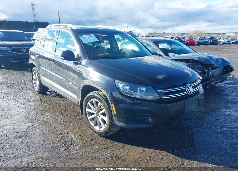 2017 VOLKSWAGEN TIGUAN 2.0T WOLFSBURG EDITION VIN: WVGSV7AX8HK014240