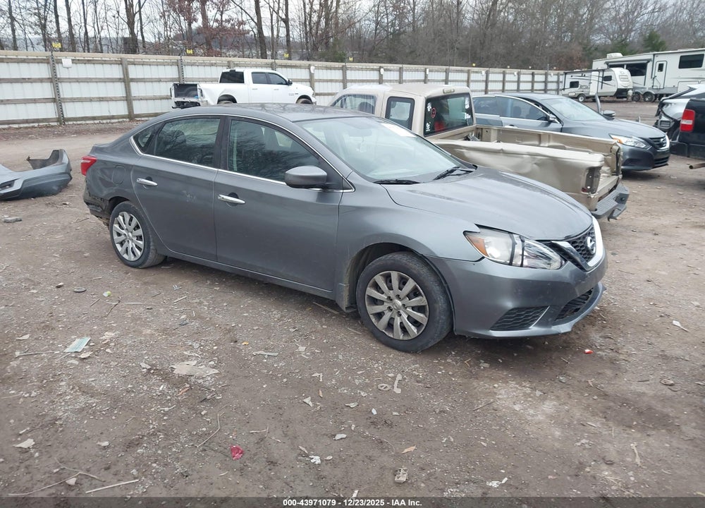 2017 NISSAN SENTRA SV VIN: 3N1AB7AP6HL640170