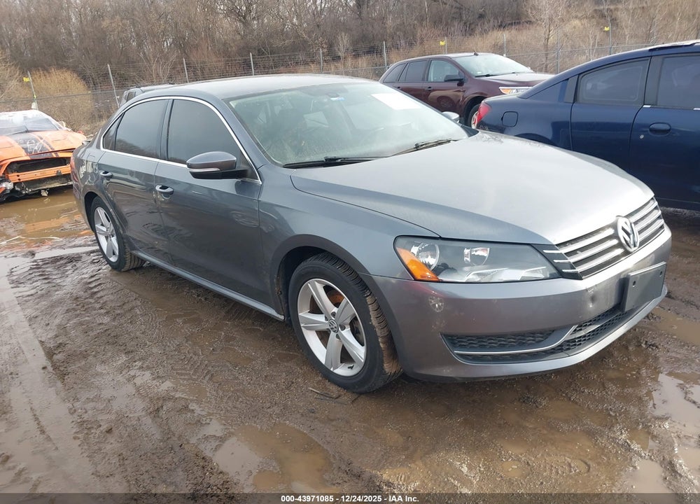 2012 VOLKSWAGEN PASSAT 2.5L SE VIN: 1VWBH7A36CC109582