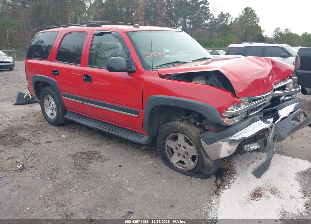 2005 CHEVROLET TAHOE LT VIN: 1GNEK13T55R191629