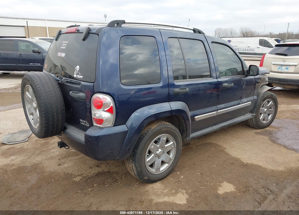 2007 JEEP LIBERTY LIMITED EDITION VIN: 1J8GL58KX7W665318