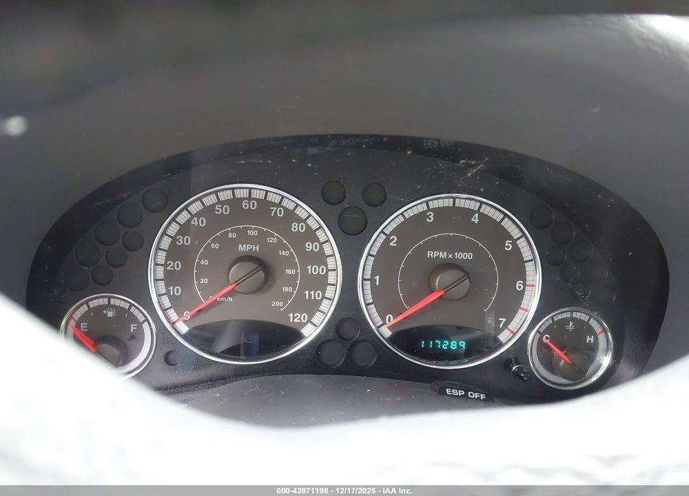 2007 JEEP LIBERTY LIMITED EDITION VIN: 1J8GL58KX7W665318
