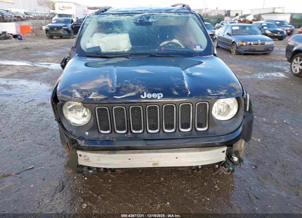 2015 JEEP RENEGADE LATITUDE VIN: ZACCJBBT6FPC09369