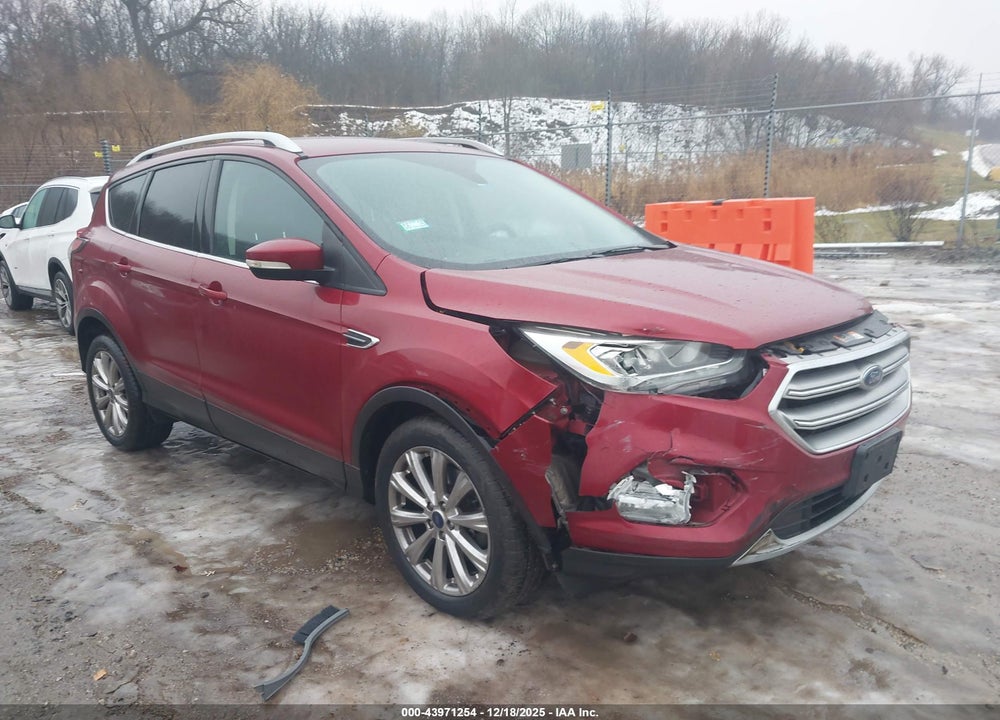 2017 FORD ESCAPE TITANIUM VIN: 1FMCU9J98HUA44802