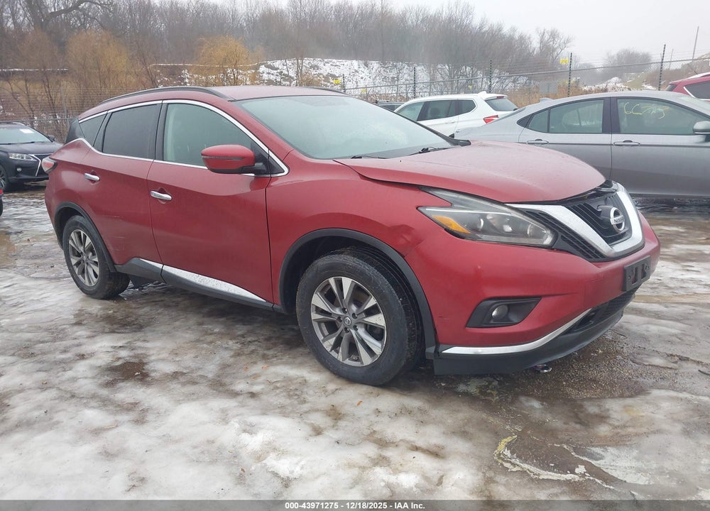 2018 NISSAN MURANO SV VIN: 5N1AZ2MH1JN136675