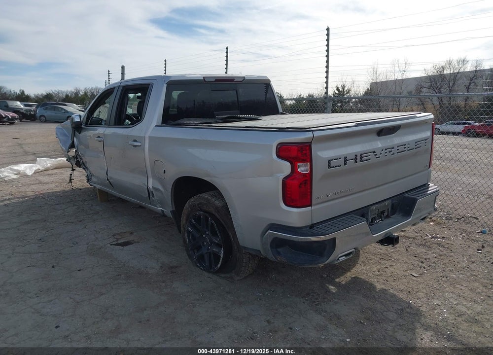2020 CHEVROLET SILVERADO 1500 4WD  SHORT BED LT VIN: 3GCUYDETXLG286606