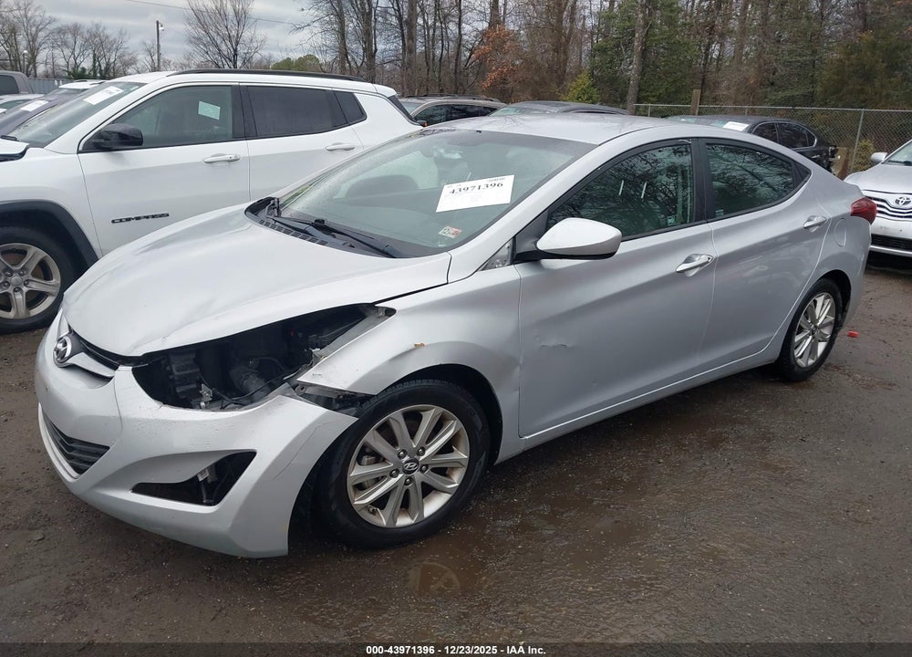 2014 HYUNDAI ELANTRA SE VIN: KMHDH4AE5EU142139
