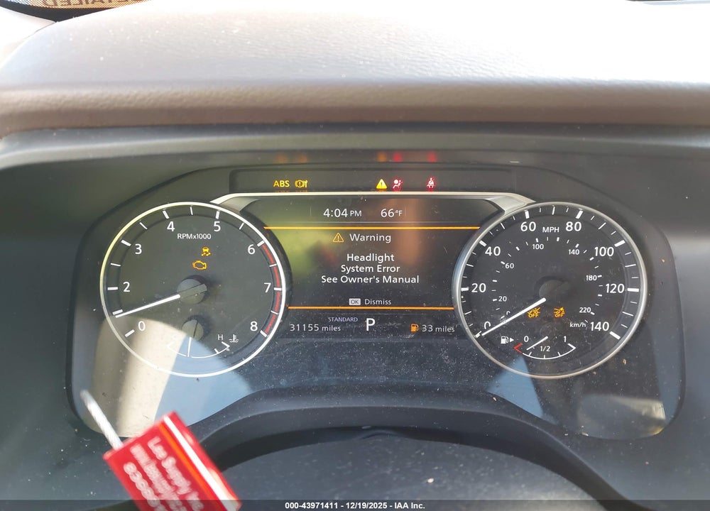 2023 NISSAN ROGUE SV FWD VIN: JN8BT3BA4PW419066