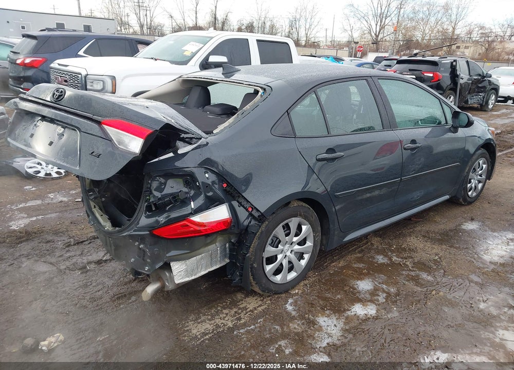 2025 TOYOTA COROLLA LE VIN: 5YFB4MDE3SP311568