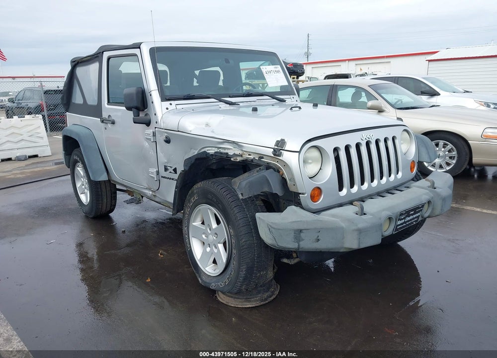 2009 JEEP WRANGLER X VIN: 1J4FA24199L721476