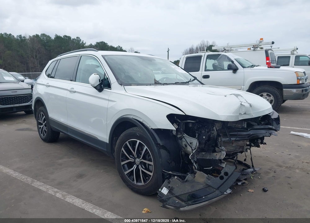 2021 VOLKSWAGEN TIGUAN 2.0T SE/2.0T SE R-LINE BLACK/2.0T SEL VIN: 3VV2B7AX9MM108872